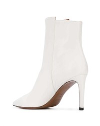 Bottines en cuir blanches L'Autre Chose