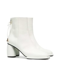 Bottines en cuir blanches Reike Nen