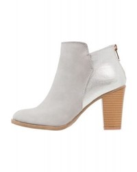 Bottines en cuir grises H.I.S