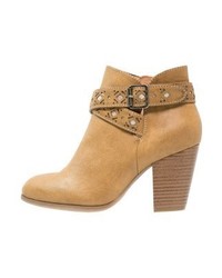 Bottines en cuir marron clair Anna Field