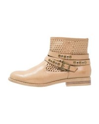 Bottines en cuir marron clair Anna Field