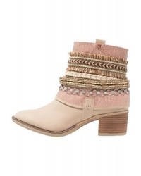 Bottines en cuir marron clair Bullboxer