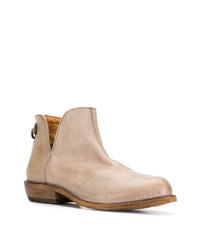 Bottines en cuir marron clair Fiorentini+Baker