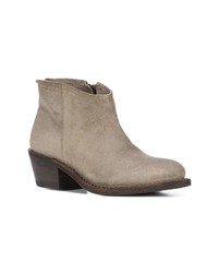 Bottines en cuir marron clair Fiorentini+Baker