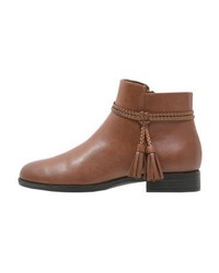 Bottines en cuir marron Anna Field