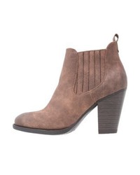 Bottines en cuir marron Anna Field