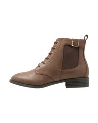 Bottines en cuir marron Anna Field