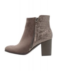 Bottines en cuir marron Anna Field