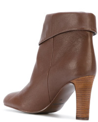 Bottines en cuir marron See by Chloe