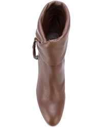 Bottines en cuir marron See by Chloe