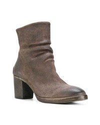 Bottines en cuir marron The Last Conspiracy