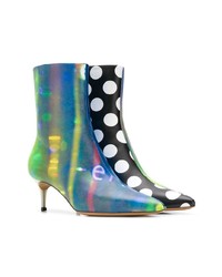 Bottines en cuir multicolores Maison Margiela