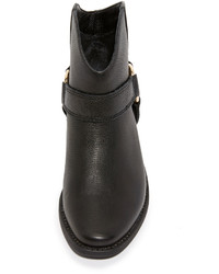 Bottines en cuir noires Joie