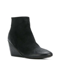 Bottines en cuir noires Marsèll