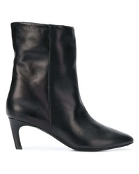 Bottines en cuir noires Marc Ellis