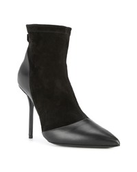 Bottines en cuir noires Pierre Hardy