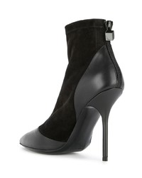 Bottines en cuir noires Pierre Hardy