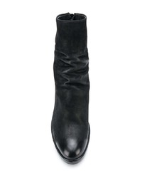 Bottines en cuir noires The Last Conspiracy