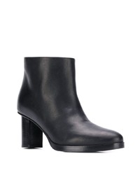 Bottines en cuir noires A.F.Vandevorst