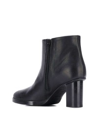 Bottines en cuir noires A.F.Vandevorst