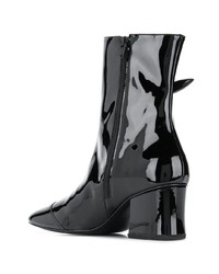 Bottines en cuir noires Dorateymur