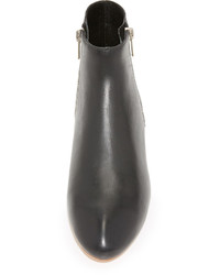 Bottines en cuir noires Loeffler Randall