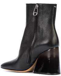 Bottines en cuir noires Maison Margiela