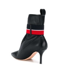 Bottines en cuir noires Bally