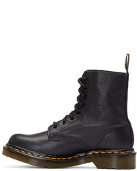 Bottines en cuir noires Dr. Martens