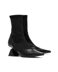 Bottines en cuir noires Yuul Yie