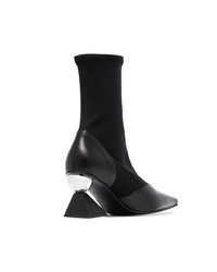 Bottines en cuir noires Yuul Yie