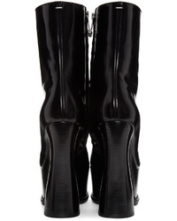 Bottines en cuir noires Maison Margiela