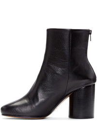 Bottines en cuir noires Maison Margiela