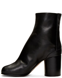 Bottines en cuir noires Maison Margiela