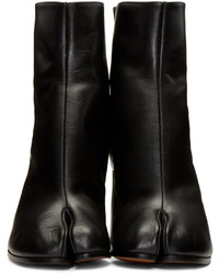 Bottines en cuir noires Maison Margiela