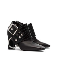 Bottines en cuir noires 1017 Alyx 9Sm