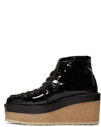 Bottines en cuir noires Pierre Hardy