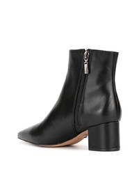 Bottines en cuir noires Schutz