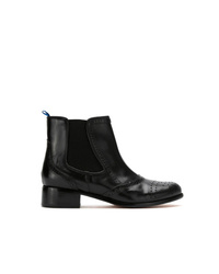 Bottines en cuir noires Blue Bird Shoes