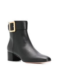 Bottines en cuir noires Bally