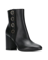 Bottines en cuir noires Grey Mer