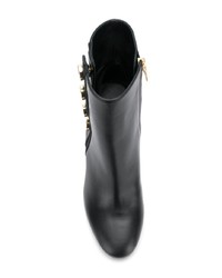 Bottines en cuir noires Grey Mer