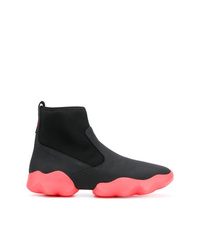 Bottines en cuir noires Camper