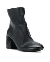 Bottines en cuir noires Marsèll