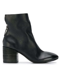 Bottines en cuir noires Marsèll