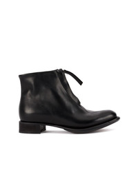 Bottines en cuir noires Cherevichkiotvichki