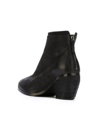 Bottines en cuir noires Marsèll