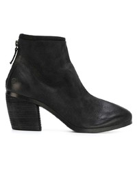 Bottines en cuir noires Marsèll