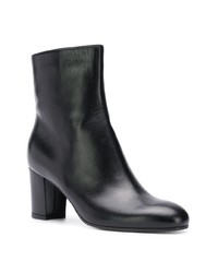 Bottines en cuir noires L'Autre Chose