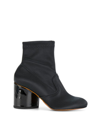 Bottines en cuir noires Clergerie